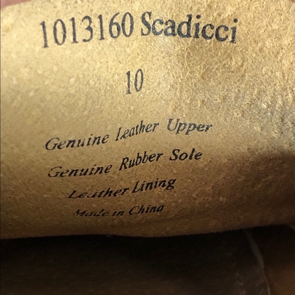 Ashton Grey Scadicci Leather & Suede Penny Loafer - Picture 7 of 7